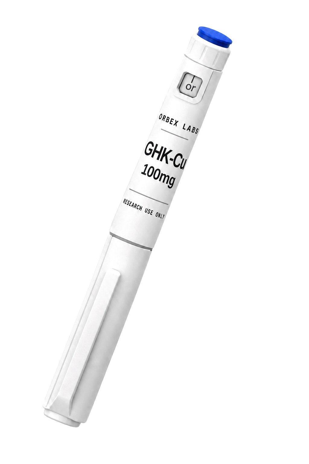 GHK-Cu 100 mg pre-mixed, pre-filled research pen, Orbex Labs